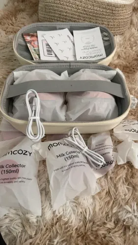Momcozy M9 Bomba de Leite Elétrica Portátil Dupla - NOVA SEM USO