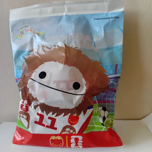Squishmallow Benny Copa do Mundo Mcdonald's