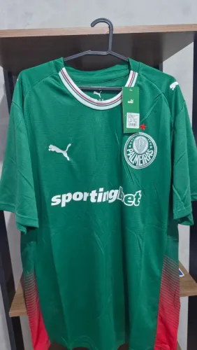 Camisa Palmeiras - 26/27 - Tamanho 2GG, GG, G, M, P - Tailan...