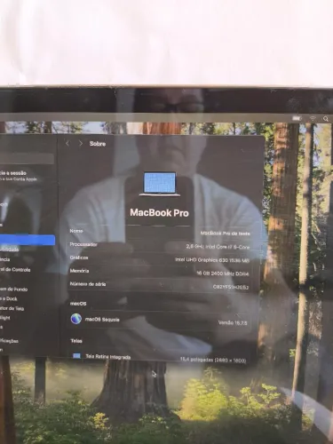MacBook Pro 15" 2018 Intel i7 6-Core 16GB RAM | Atualizado macOS Sequoia | OLX Pay