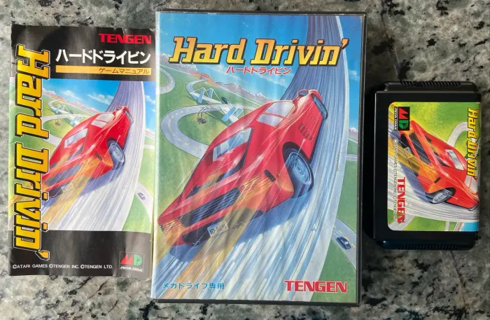 Jogo Mega Drive - Hard Drivin CIB