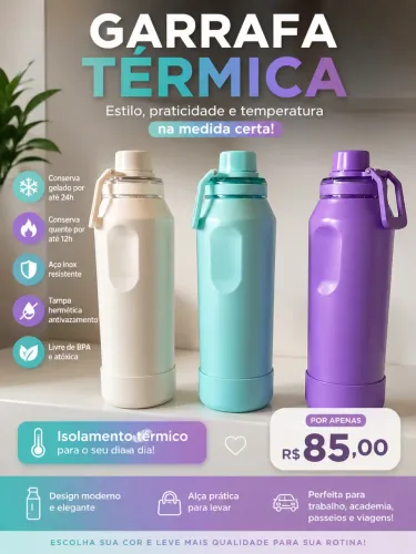 Garrafa Térmica 11000 ML produto novo 