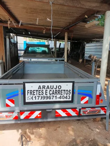 Araujo fretes e carretos pequenas mudanças carretos em gerais toda riopreto