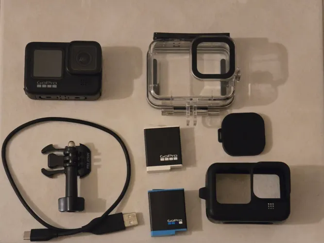 Go pro 9 gps com acessórios