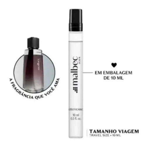 Malbec Icon 10ml Masculino 40% Off Boticário