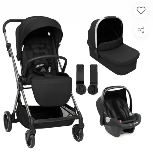 Sienna Dolphin (Com MoiséS) + Tulip Storm + Adaptador + Base Isofix Tulip