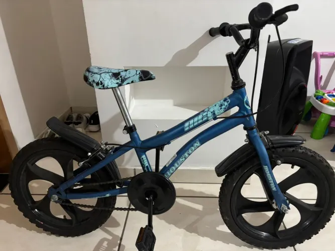 Bike infantil aro 16 com rodinhas