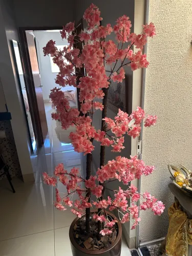 Árvore cerejeira artificial