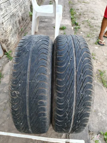 2 Pneus 175/70 R14 General Altimax RT + Rodas de Ferro - Ótimo Custo-Benefício