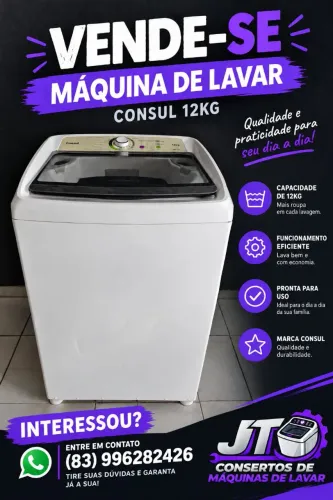 Máquina de lavar Consul 12kg a venda