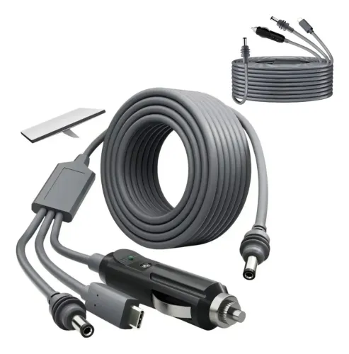Cabo Para Starlink Mini 3 Em 1 Alimentação 12v 2 Metros