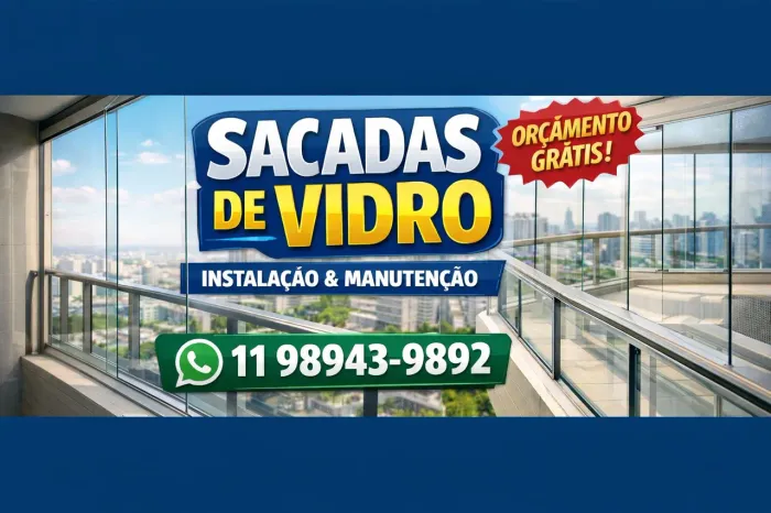 SACADA EM VIDRO