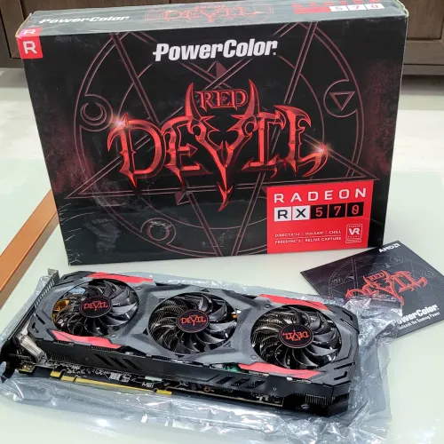 Placa de Video Red Devil RX 570 4GB