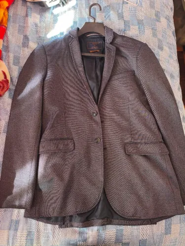 Blazer Masculino Marfinno Cinza - Slim Fit | Tamanho G