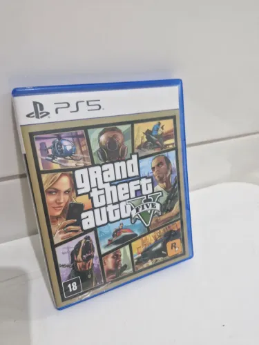 Jogo Ps5 - Gta 5 mídia física