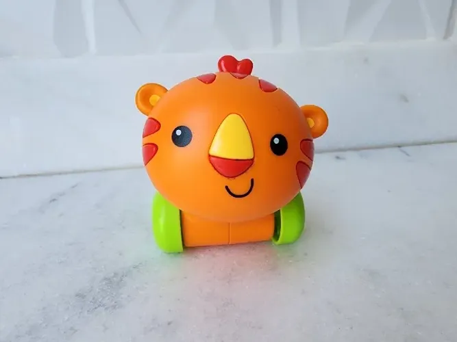 Brinquedo Bebê Fisher-Price Veículo dos Animais Tigre Poppity Pop