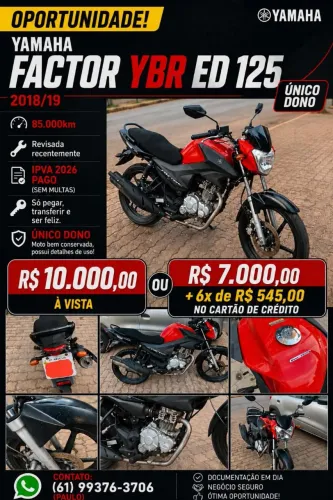 Yamaha Factor YBR ED 2018