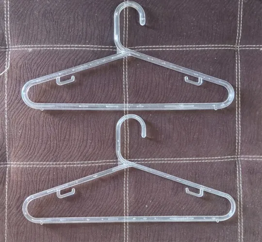 Cabides de acrílico 1,00 liso 2,00 de prizilha