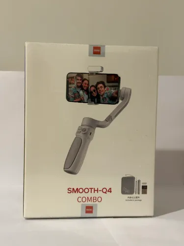 Estabilizador Zhiyun smooth q4 combo - Novo, original e lacrado.