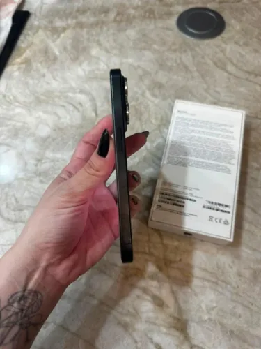 Iphone 15 Pro 128G Black Titanium seminovo 