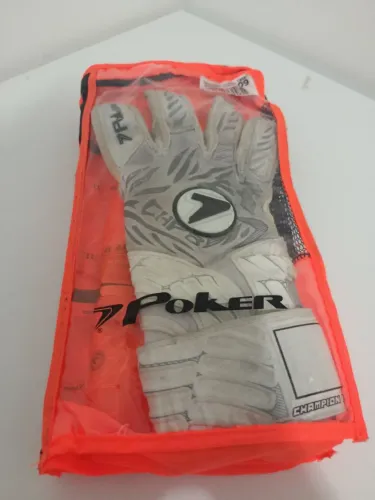Luva de goleiro Poker Champion 8 profissional original