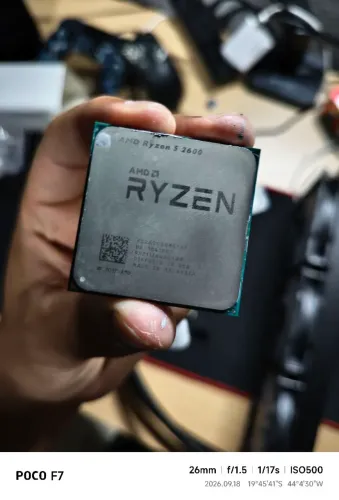 Ryzen 5 2600 + Cooler Box e caixa