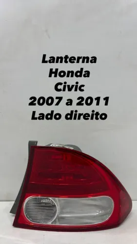 Lanterna Honda Civic 2007 2008 2009 2010 2011 Lado Direito