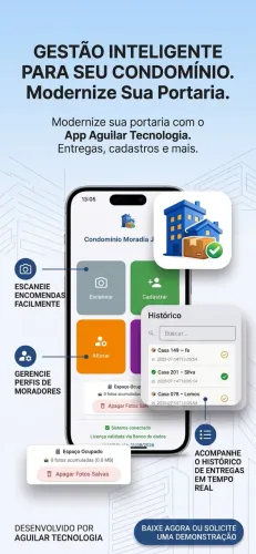 Sistema de Gestão de Encomendas para Portaria - Automatize com Scanner e WhatsApp