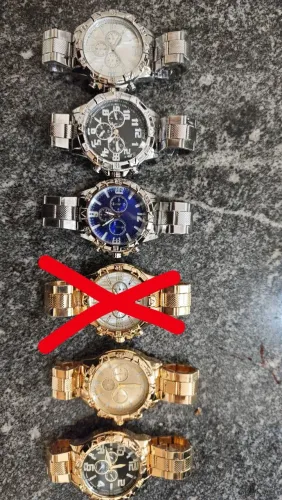 Relógios Quartz, queima de estoque!