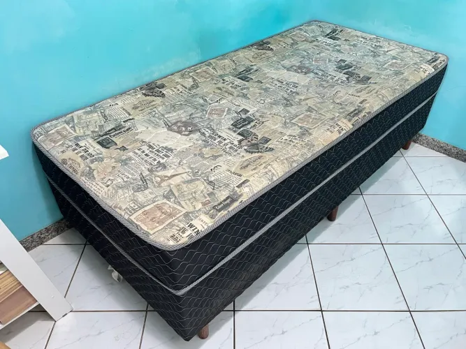 Cama box solteiro