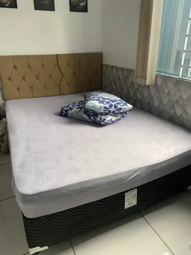 Base box com colchão
