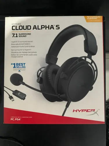 Headset HyperX Cloud Alpha S
