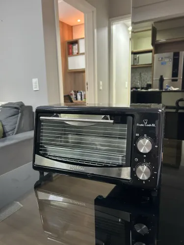 forno elétrico compacto Mondial Pratic Cook 6L 