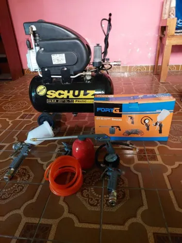 Compressor automotivo com 5 peças