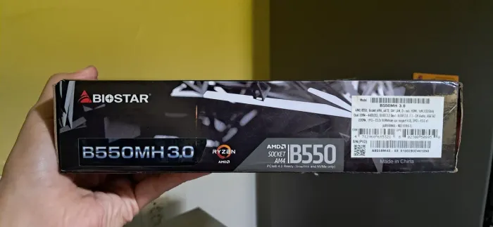 Placa mãe AM4 Biostar B550MH 3.0.