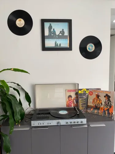 Vitrola para decoração