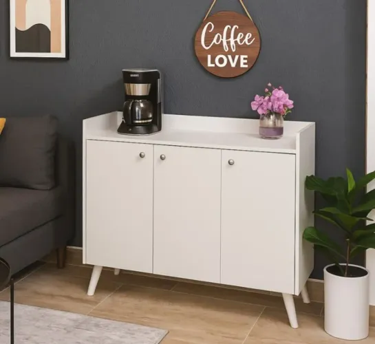Aparador em mdf 3 portas