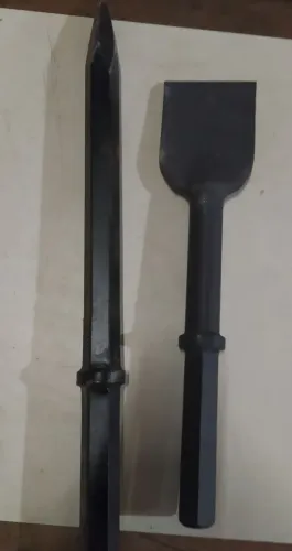 Ponteiro e Espátula sextavados 1.1/4" para rompedor