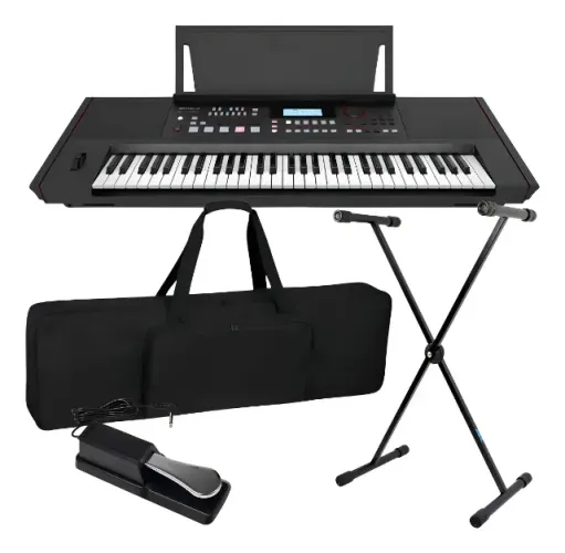 Teclado Roland E-X50 - Semi Novo, Impecável!
