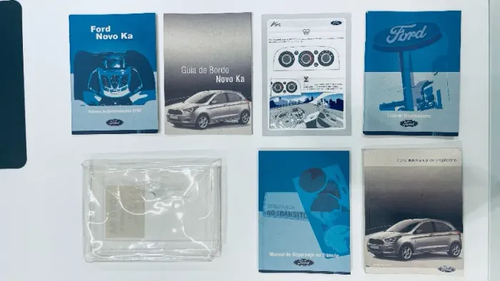 Manual do Proprietário Ford KA Completo (Kit Original) - Estado de Novo