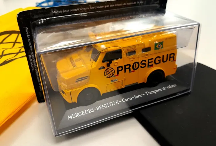 KIT PROSEGUR Exclusivo - Miniatura de Carro Forte lacrada + Agenda, caneta e sacola orig