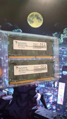 Kit 32GB (2x16GB) DDR4 2666MHz SO-DIMM ADATA - Par Casado Idêntico