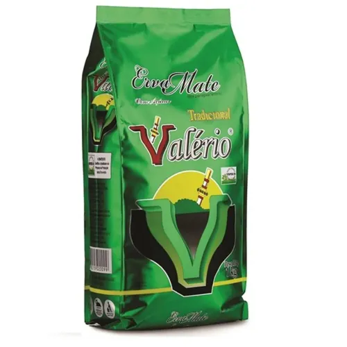Erva mate Valério pacote laminado de 1 kg 