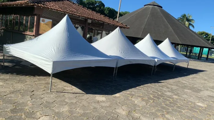 Vendo tenda 5x5m $4.000 mil nova