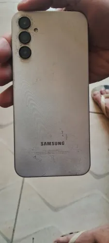 Samsung A14, 128gb, Branco/Prata