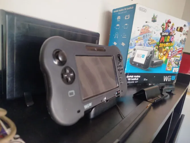 Wii u deluxe 64 gb completo