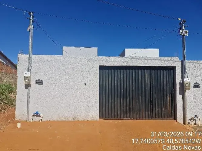 Condição facilitada Casa no Residencial Caminho do Lago, Caldas Novas - GO, Nº 137, 2 qua