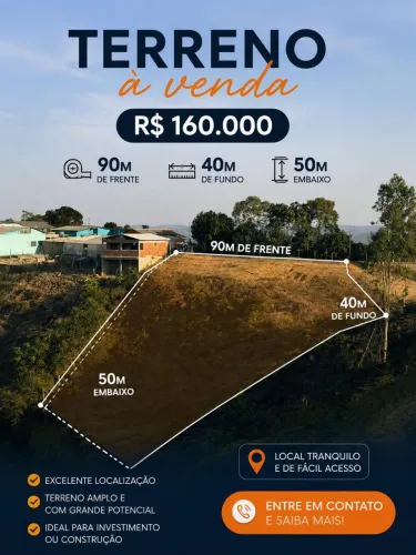Vendo/ troco terreno 2.800m2