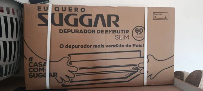 Depurador de embutir 127vt zero, na caixa. NUNCA USADO na caixa lacrada.