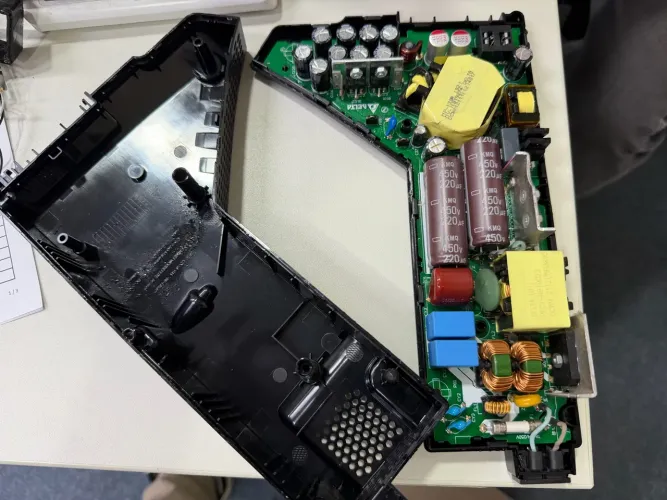 Fonte PS5 Fat - Capacitor estourado